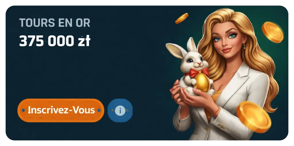 Tours en or avec gains jusqu’à 375 000 zł Ringospin casino